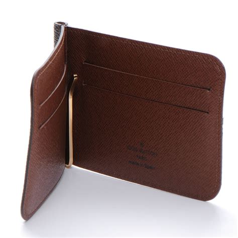 louis vuitton mens wallet with money clip